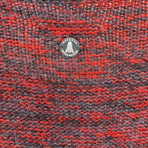 Barbour Sweater Dress Sz 12 Crew Neck Knit Navy Blue Coastal Collection - Picture 7 of 8